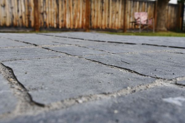 Sunken Patio Repair in Rochester