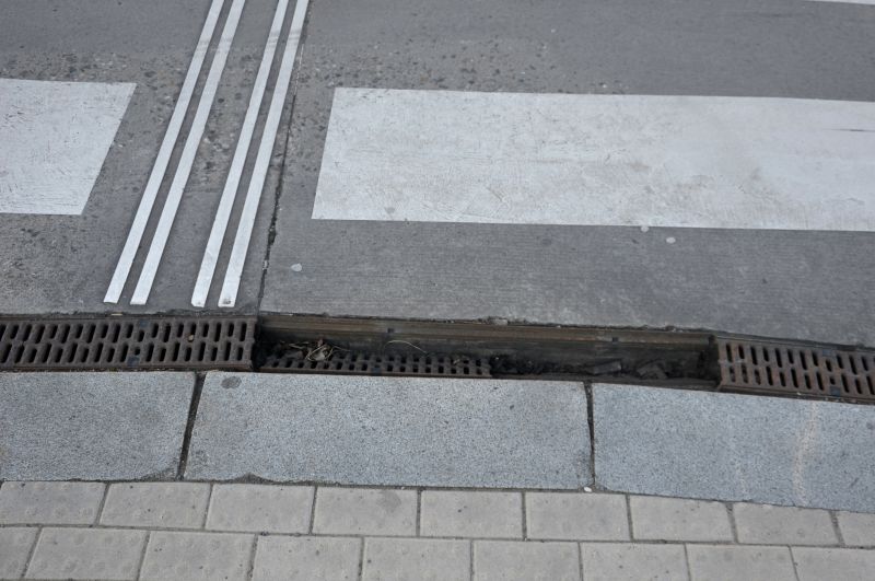Sunken Sidewalk Repair